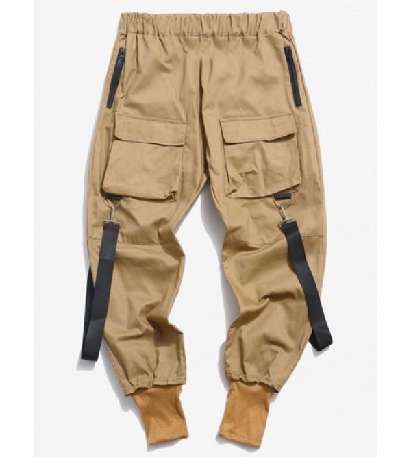 Multi Pockets Casual Cargo Techwear Pants