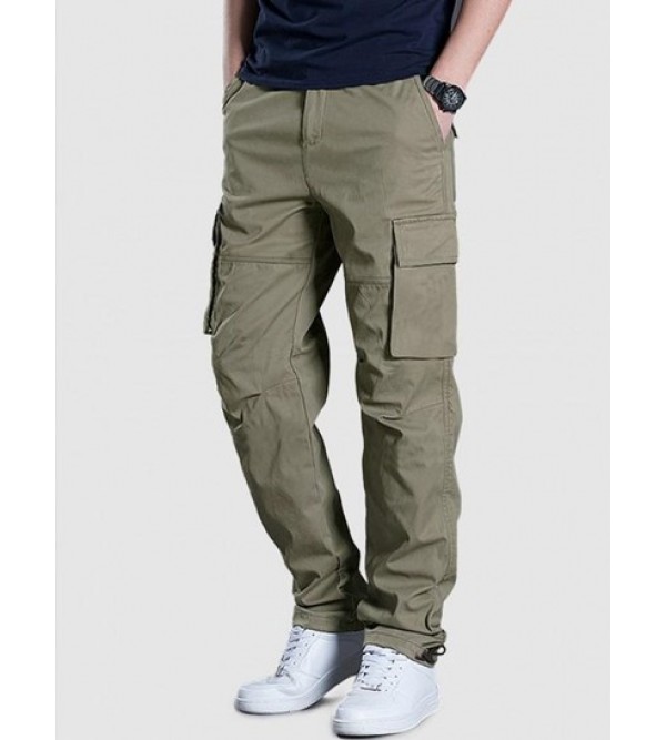 Toggle Drawstring Streetwear Jogger Cargo Pants