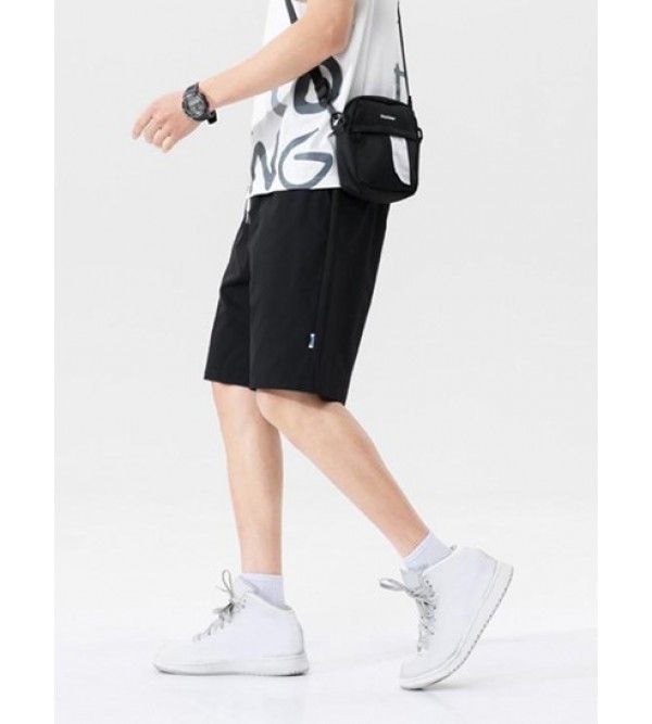 Pockets Drawstring Shorts