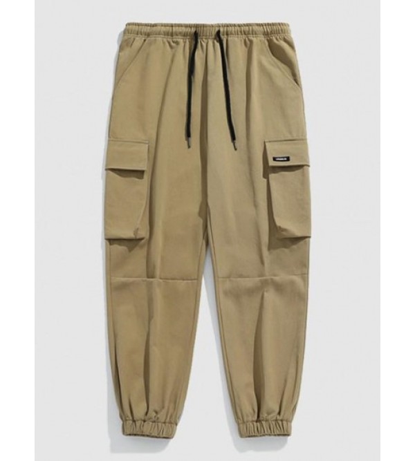 3D Pocket Cargo Beam Feet Pants