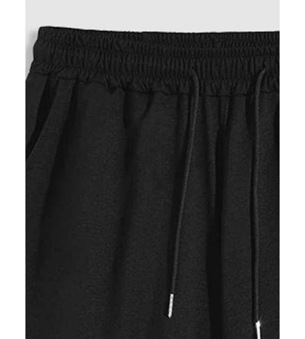 Cartoon Bear Graphic Shorts