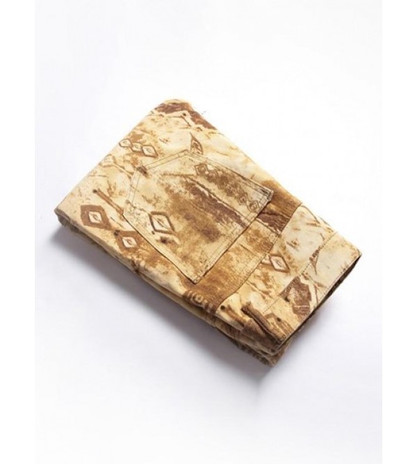 Ethnic Style Graphic Print Pockets Retro Jeans