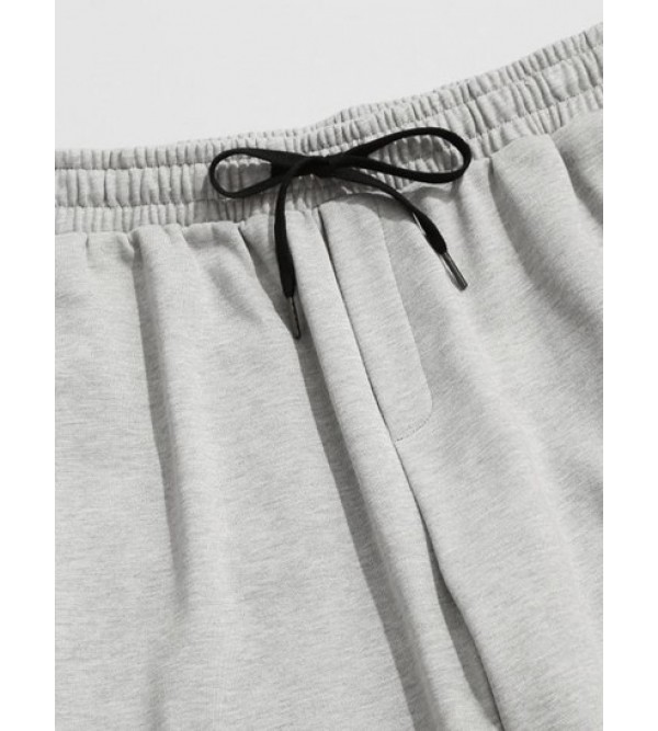 Paisley Flower Print Jogger Sweatpants