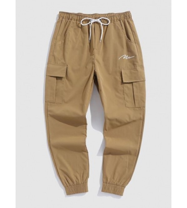 Drawstring Jogger Cargo Pants